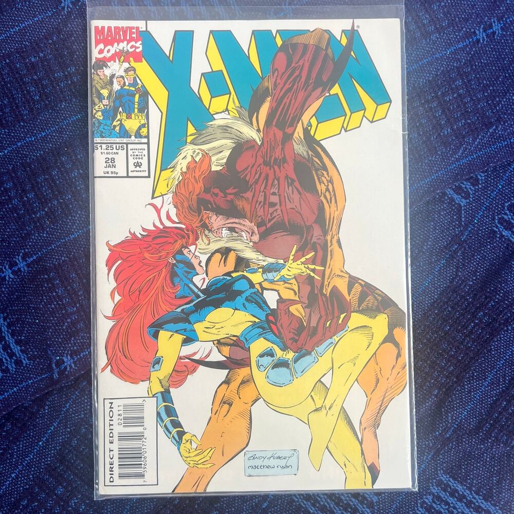 Marvel Comics X-Men #28 Jan 1994
